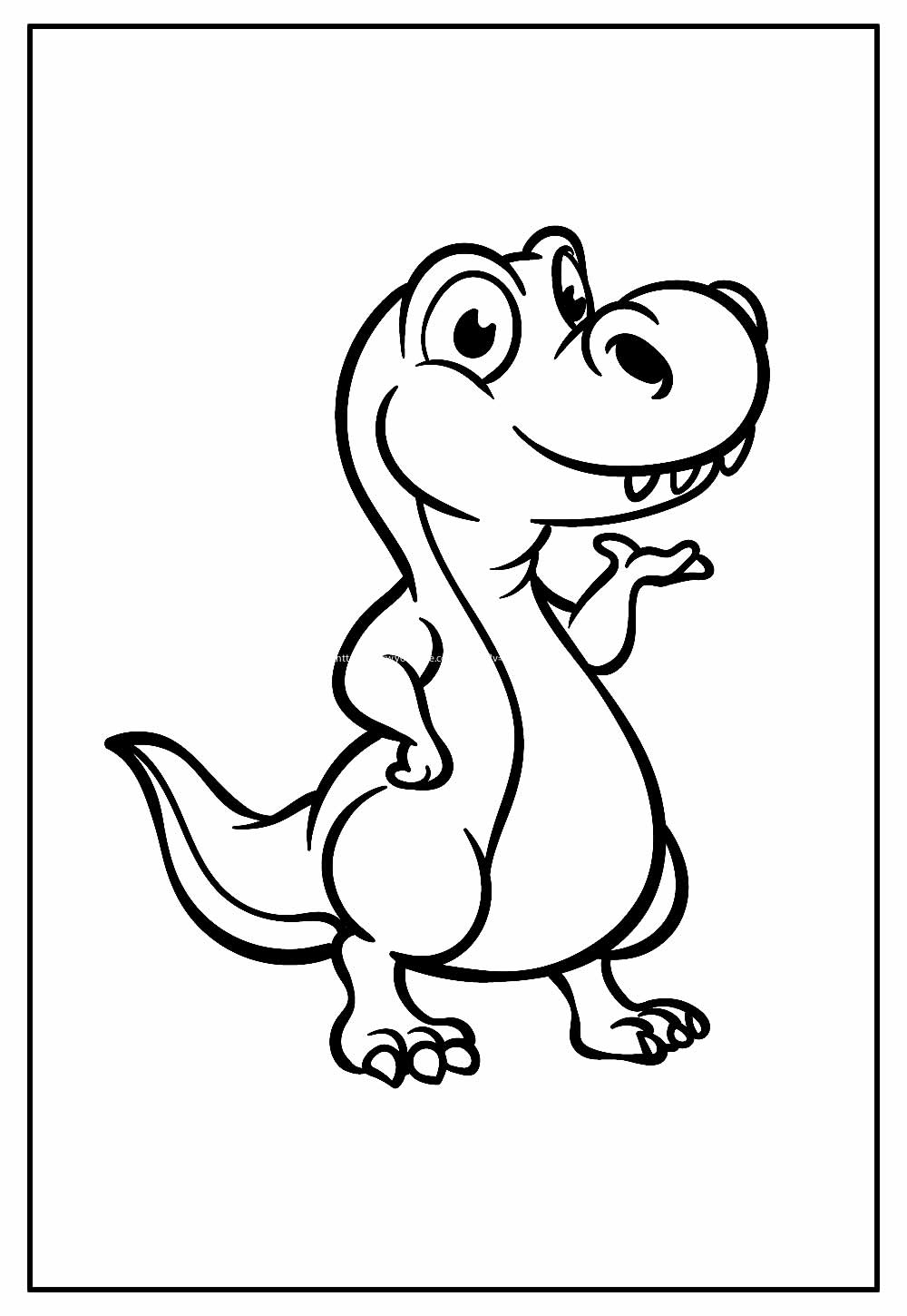 Desenhos De Dinossauros Para Colorir Para Colorir