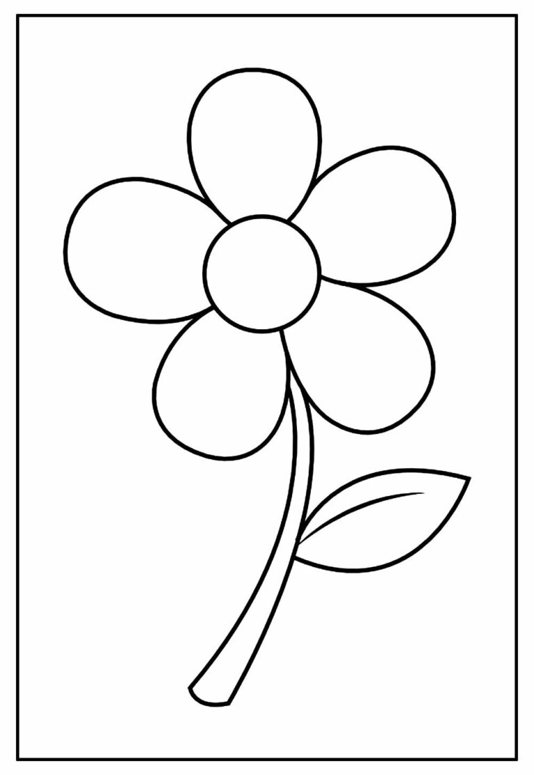 Desenhos de Flores para imprimir e colorir - Pinte Online
