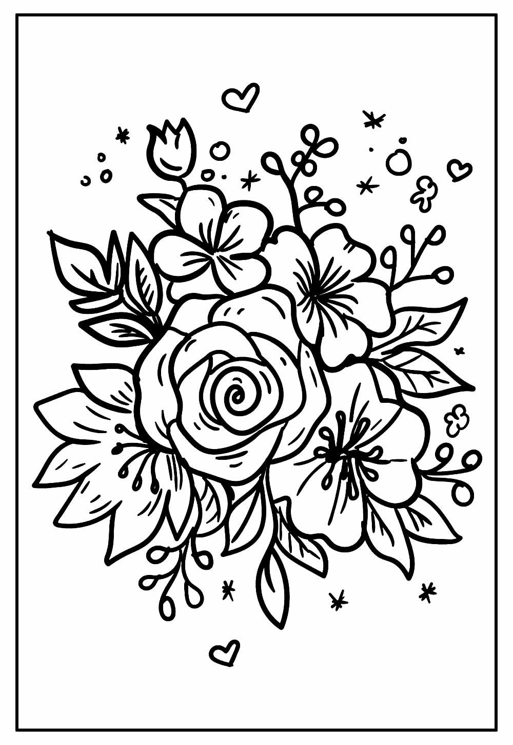 Desenhos De Flores Para Imprimir E Colorir Pinte Online Desenhos De Flores Para Imprimir E Colorir Pinte Online