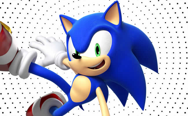 Desenho de Sonic pintado e colorido por Usuário não registrado o dia 09 de  Setembro do 2011