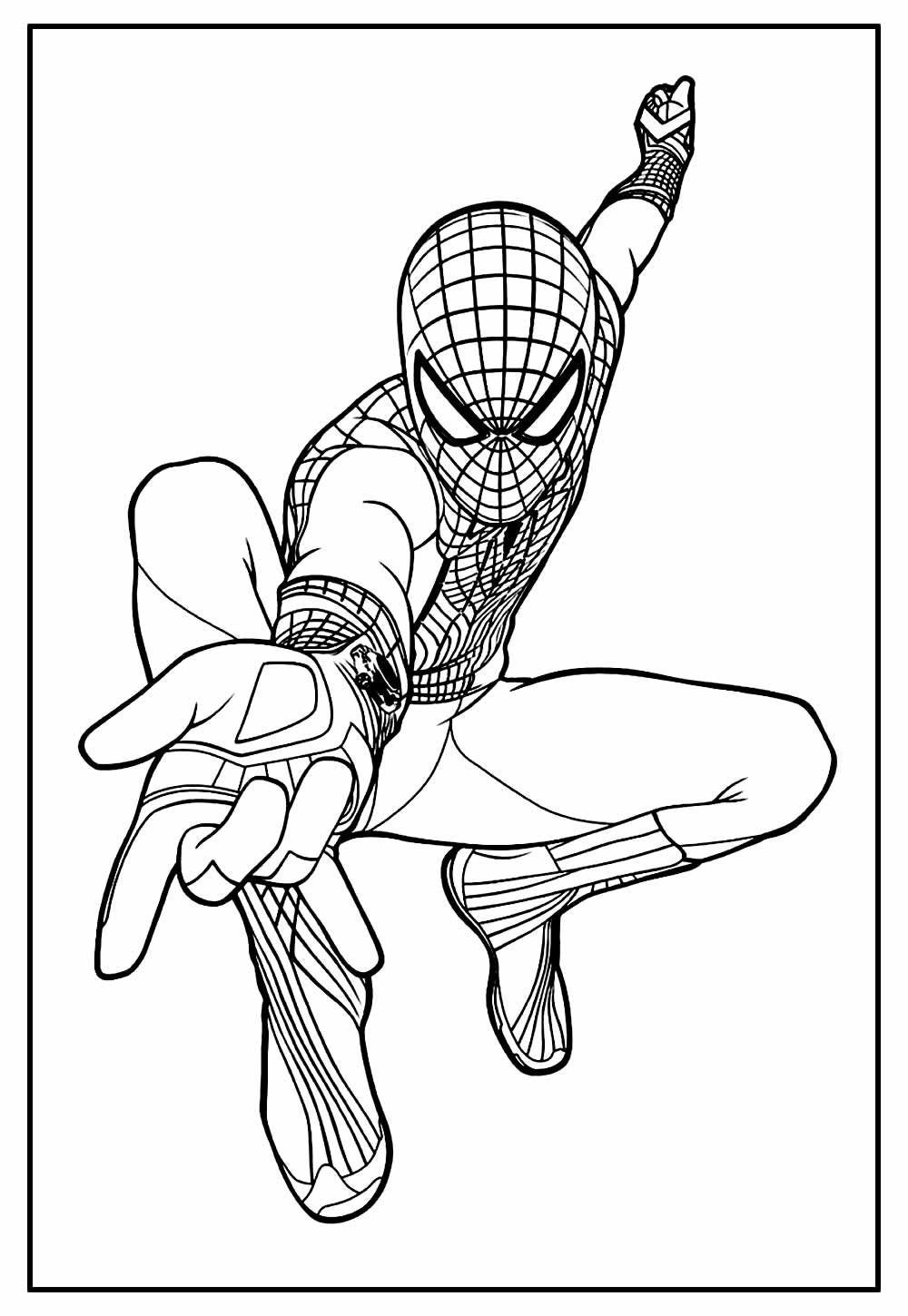 Desenhos do Homem-Aranha para Colorir e Imprimir