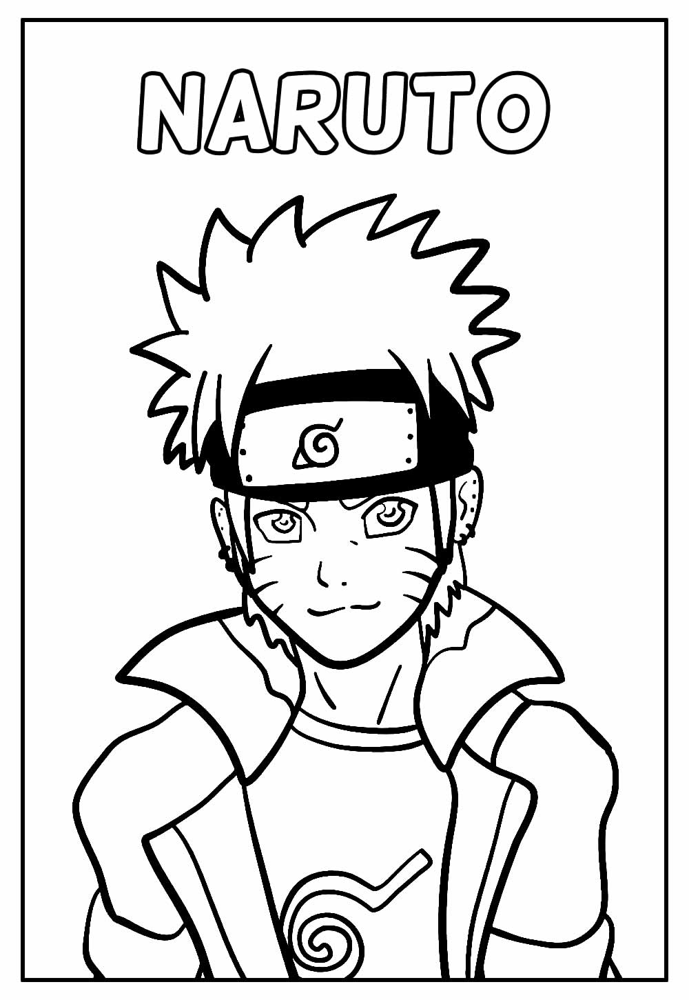 Desenhos de anime para colorir  Desenhos para colorir naruto