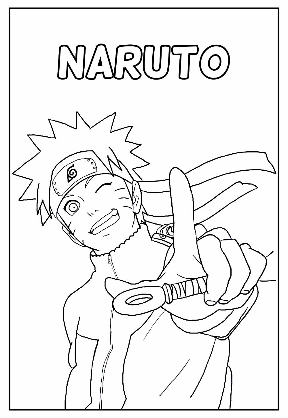 Desenhos para colorir naruto, Desenhos de anime, Desenho de anime