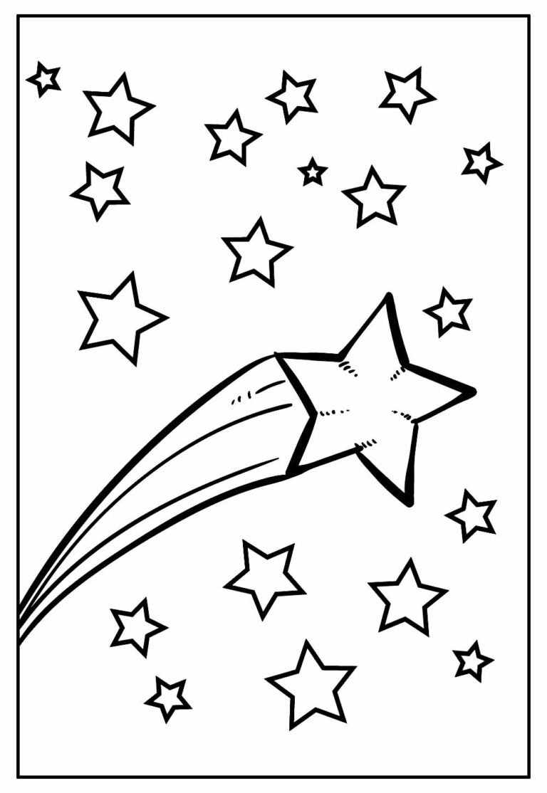 Desenhos de Estrela para imprimir e colorir - Pinte Online