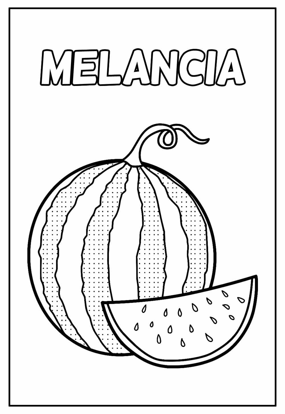 Desenhos de Frutas para colorir - Pinte Online