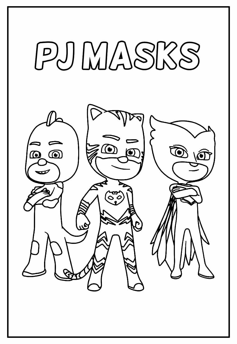 Jogue PJ Masks para pintar: Catboy, um jogo de Pintar