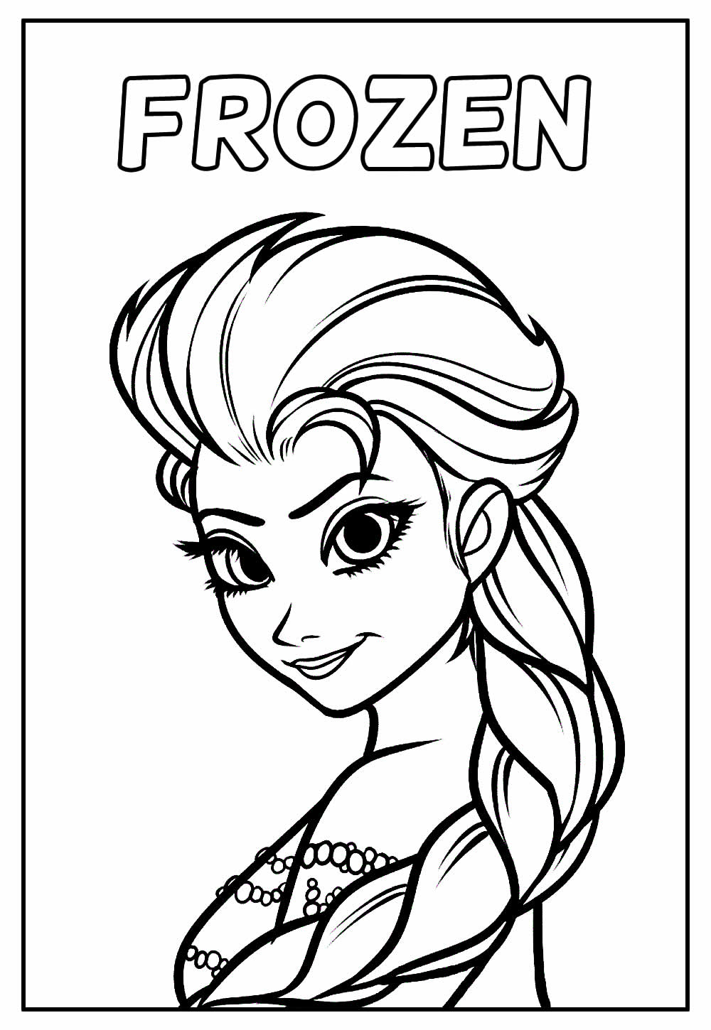 Desenhos para Colorir Online de Princesas - Pinte Online