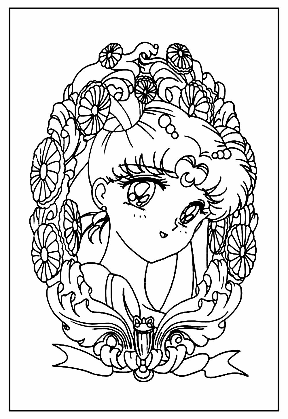 Desenhos da Sailor Moon para pintar e colorir - Pinte Online