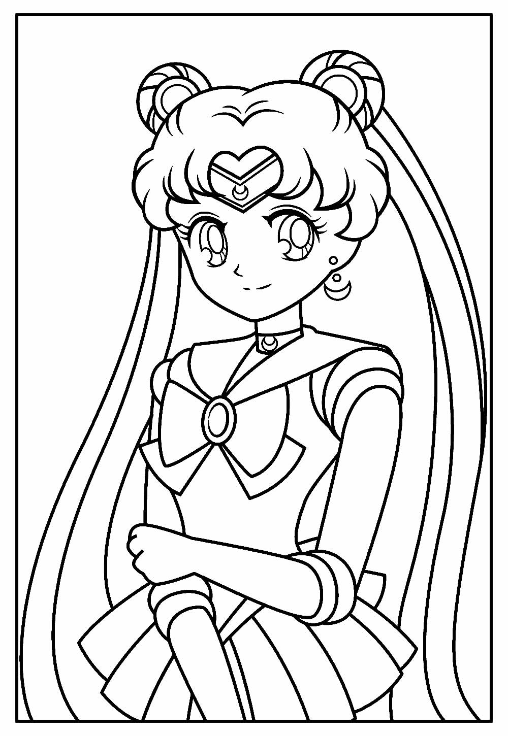 Desenhos da Sailor Moon para pintar e colorir - Pinte Online