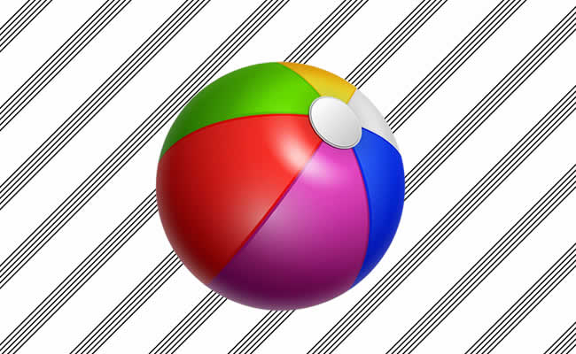 Desenhos de Bola para colorir