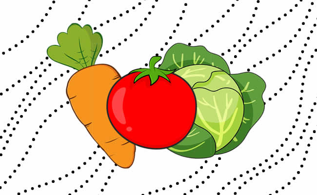 Desenhos para colorir de colorindo as frutas pelos números 