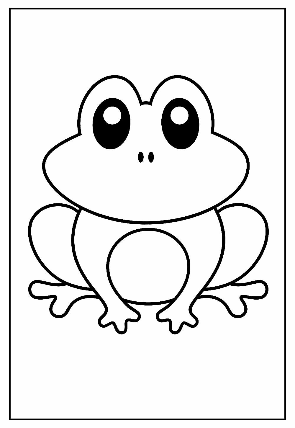 Desenhos de Sapo para colorir e imprimir - Pinte Online