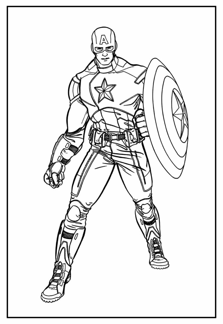 Desenhos de Super-heróis para imprimir e colorir - Pinte Online