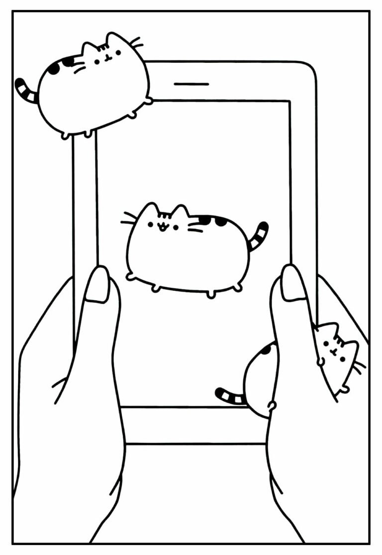 Desenhos de Celular para colorir e imprimir - Pinte Online