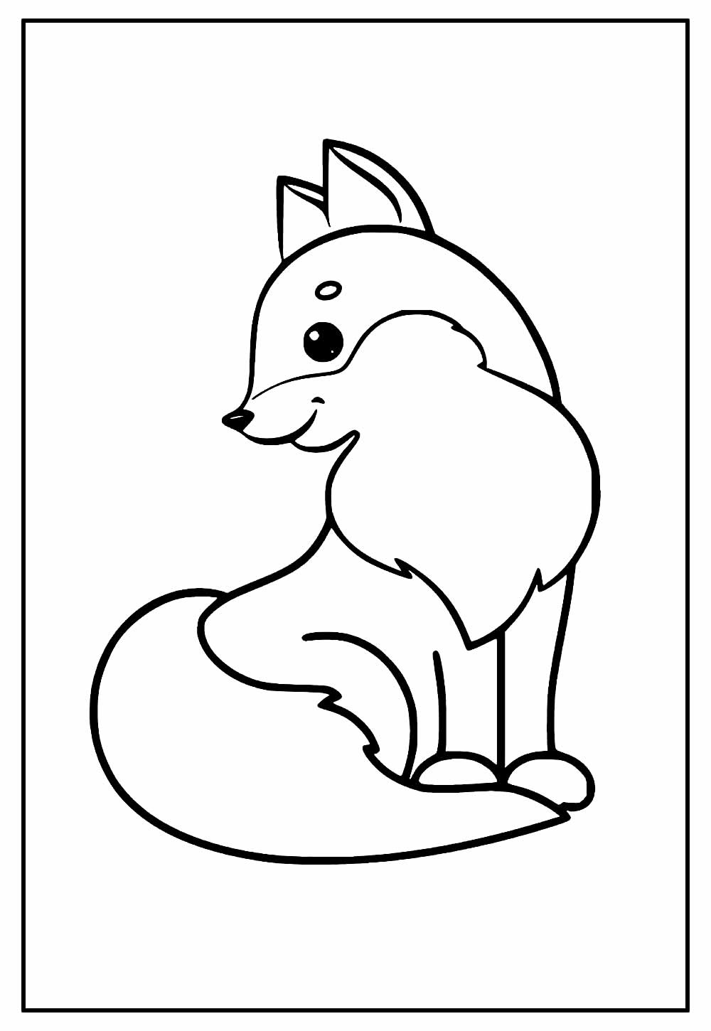 Desenhos para colorir gratuitos de Raposas para baixar - Raposas - Coloring  Pages for Adults