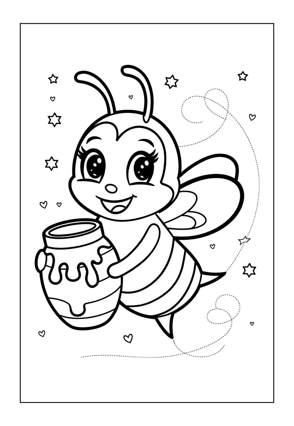 Desenho de Abelhinha