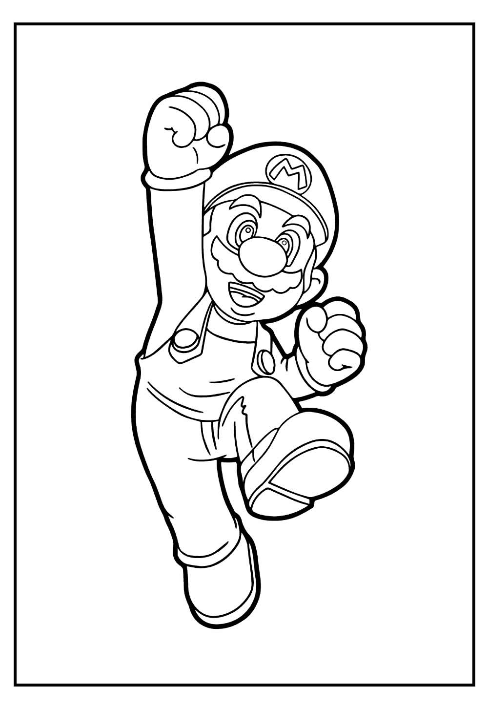 Mario Bros Colorir