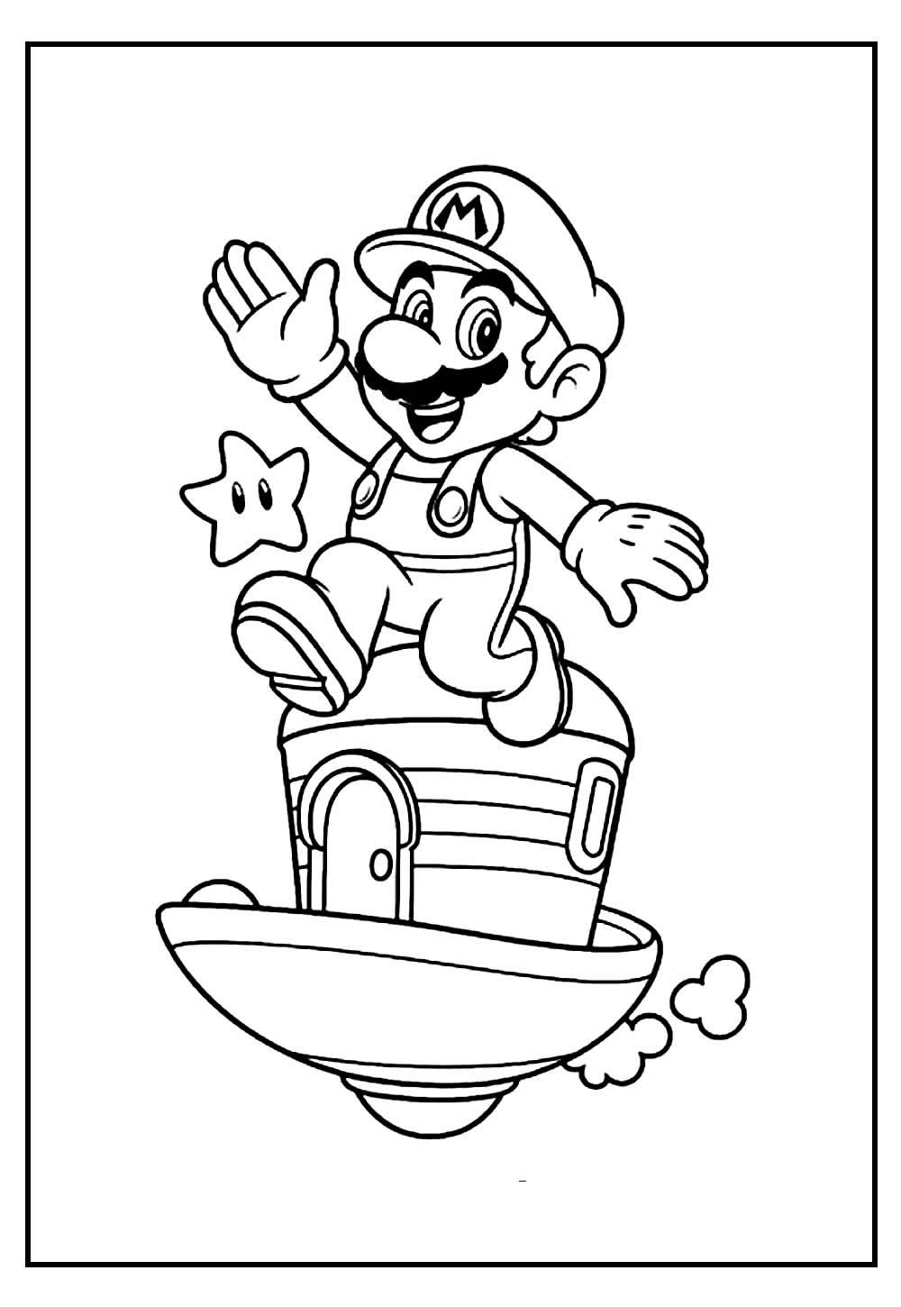 Desenho Mario Bros