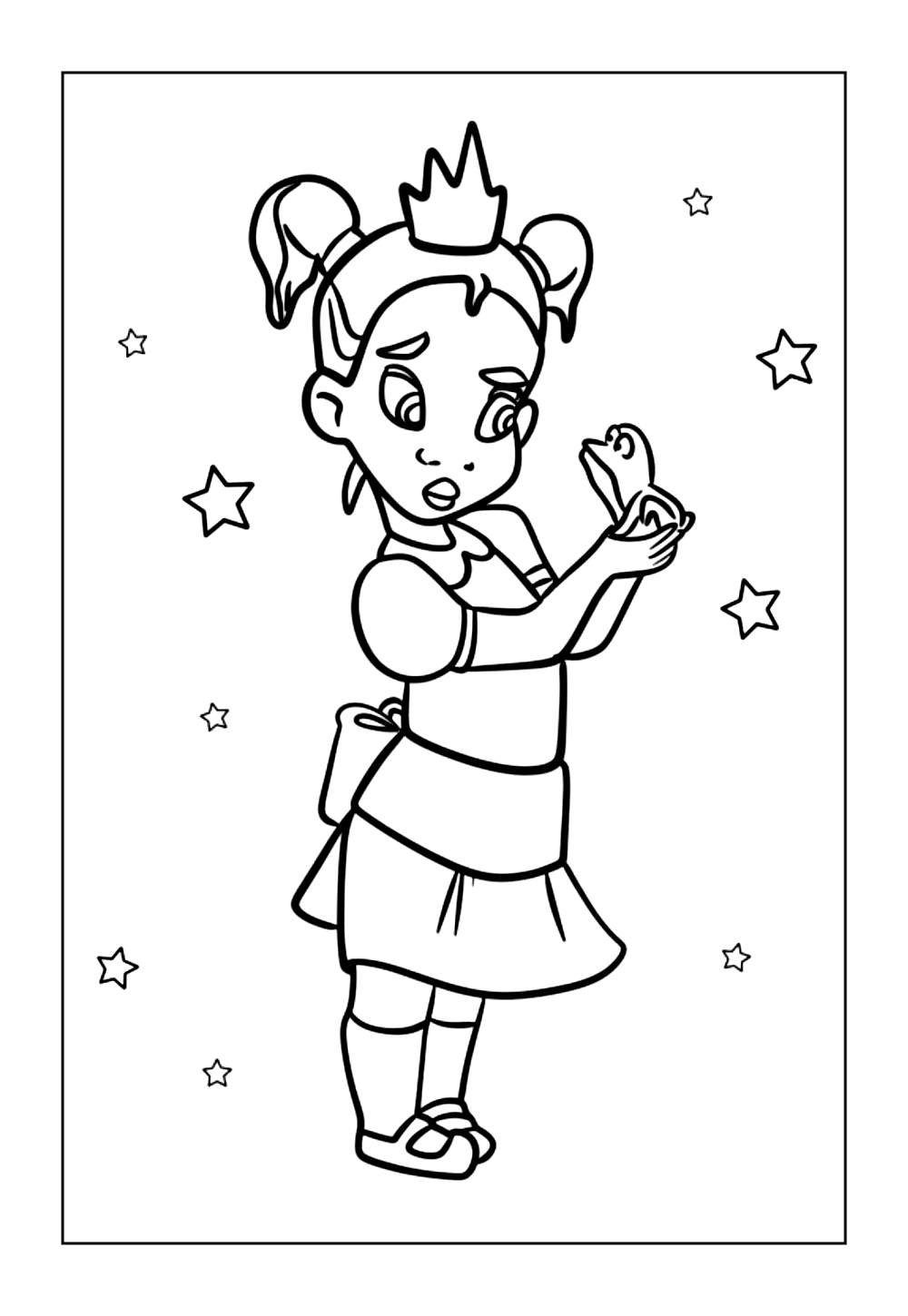 Desenho da Tiana