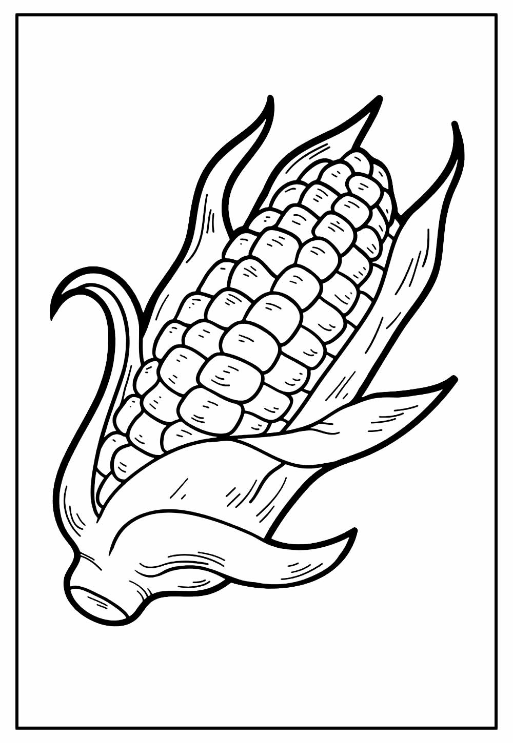 Desenho de Milho