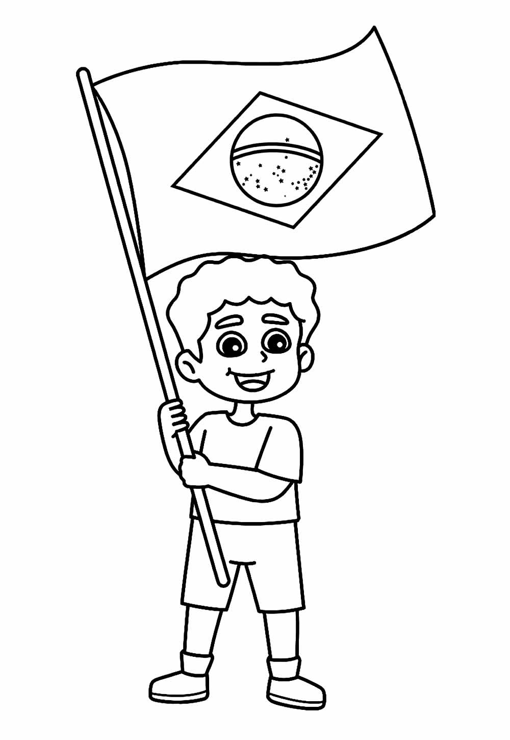 Desenho Bandeira Brasil