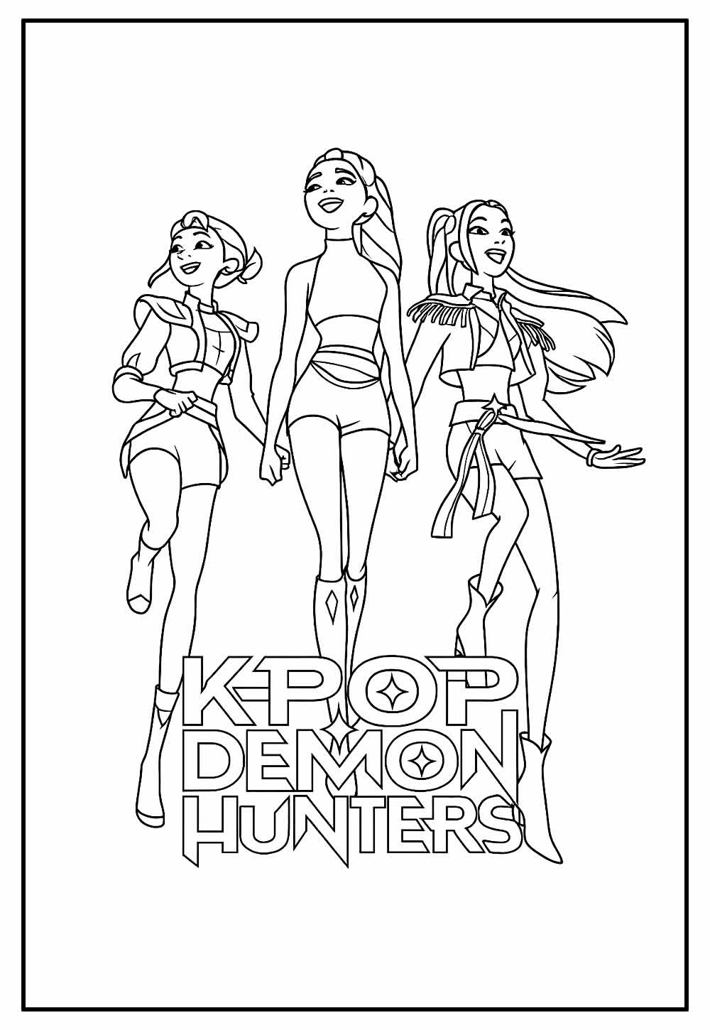 Pintar Demon Hunters K-Pop