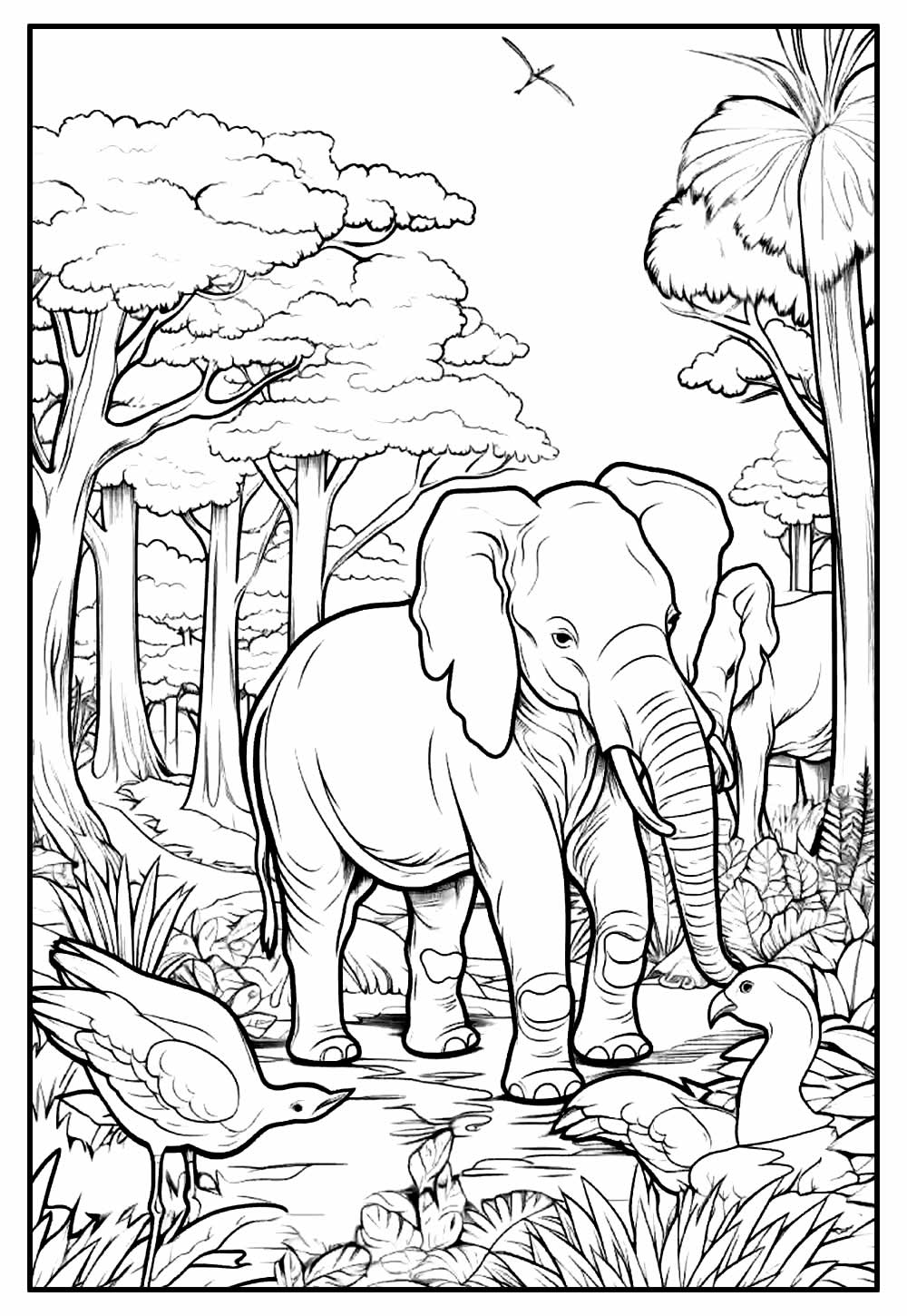 Desenho para colorir de Natureza
