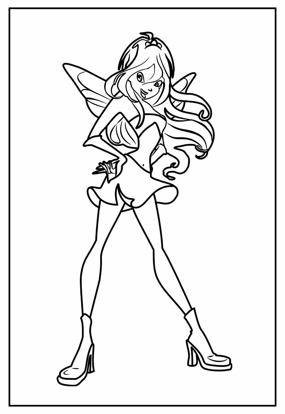 Desenhos Winx Club Colorir