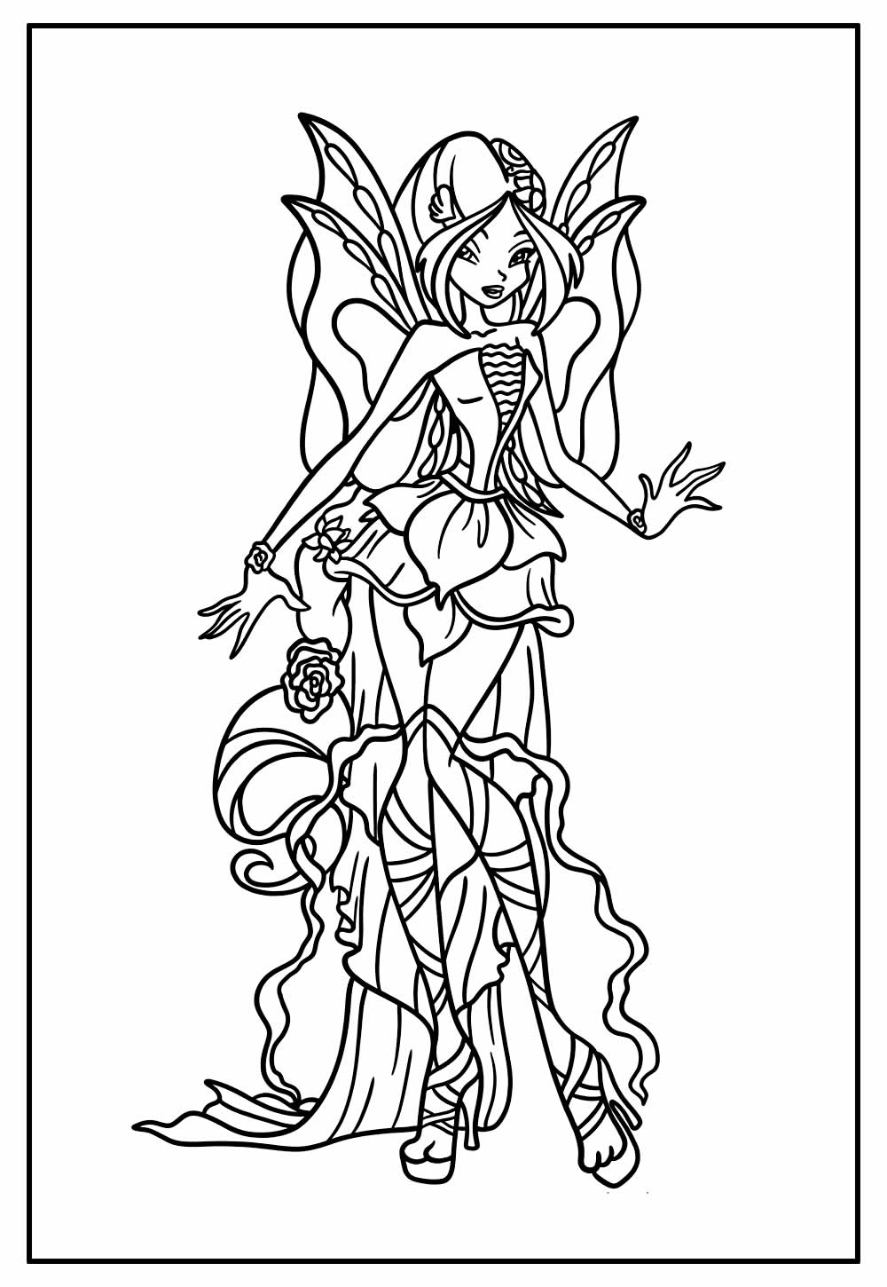 Desenho de Winx Club