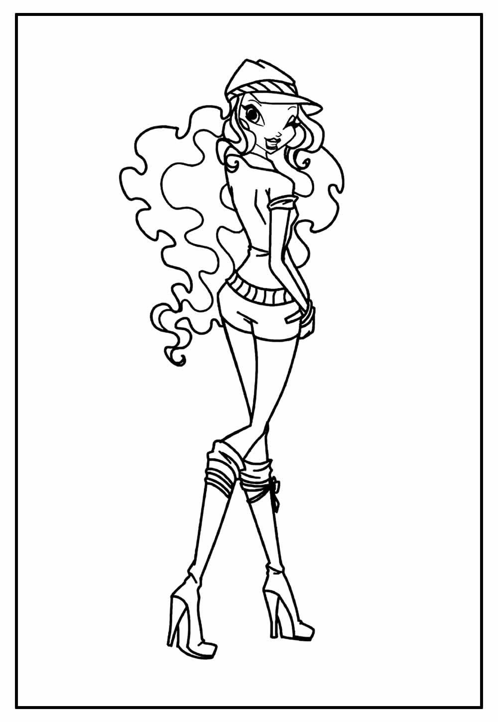 Desenhos Winx Club Colorir
