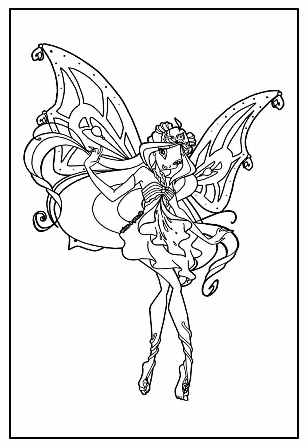 Winx Club Colorir e Pintar