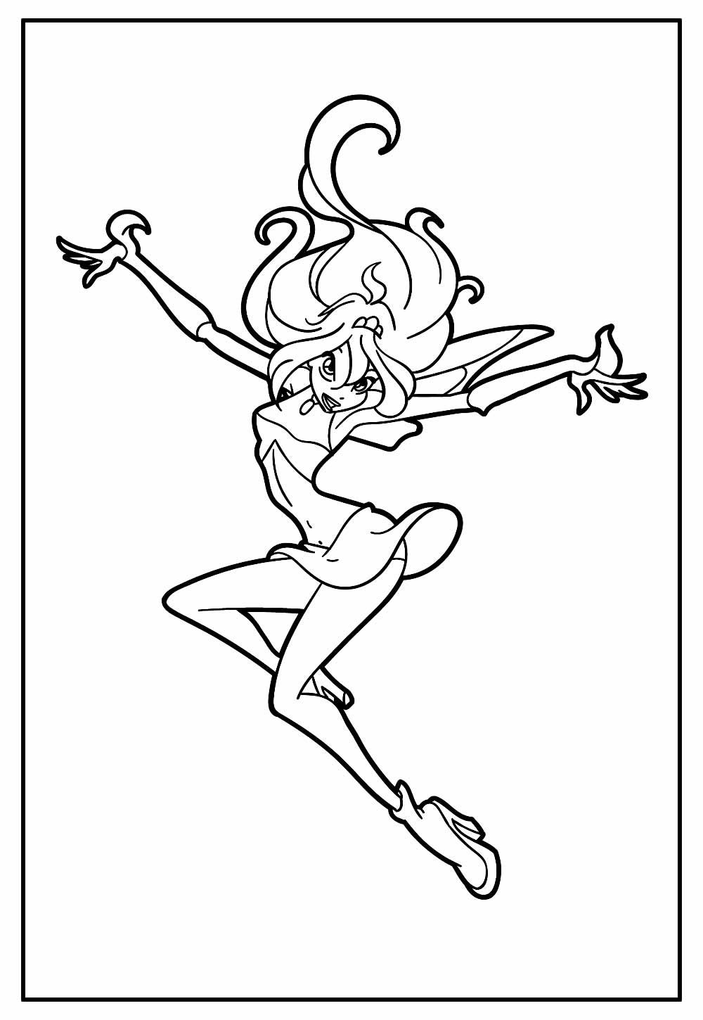 Winx Club Colorir e Pintar