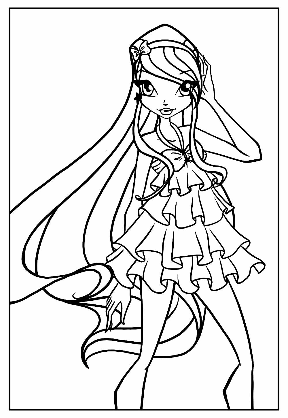 Desenhos Winx Club Colorir
