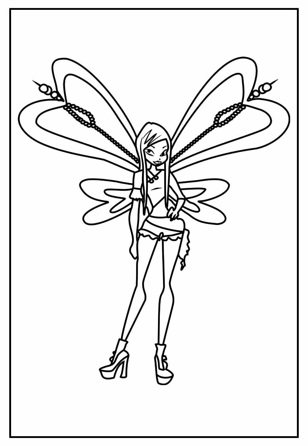Winx Club para Colorir