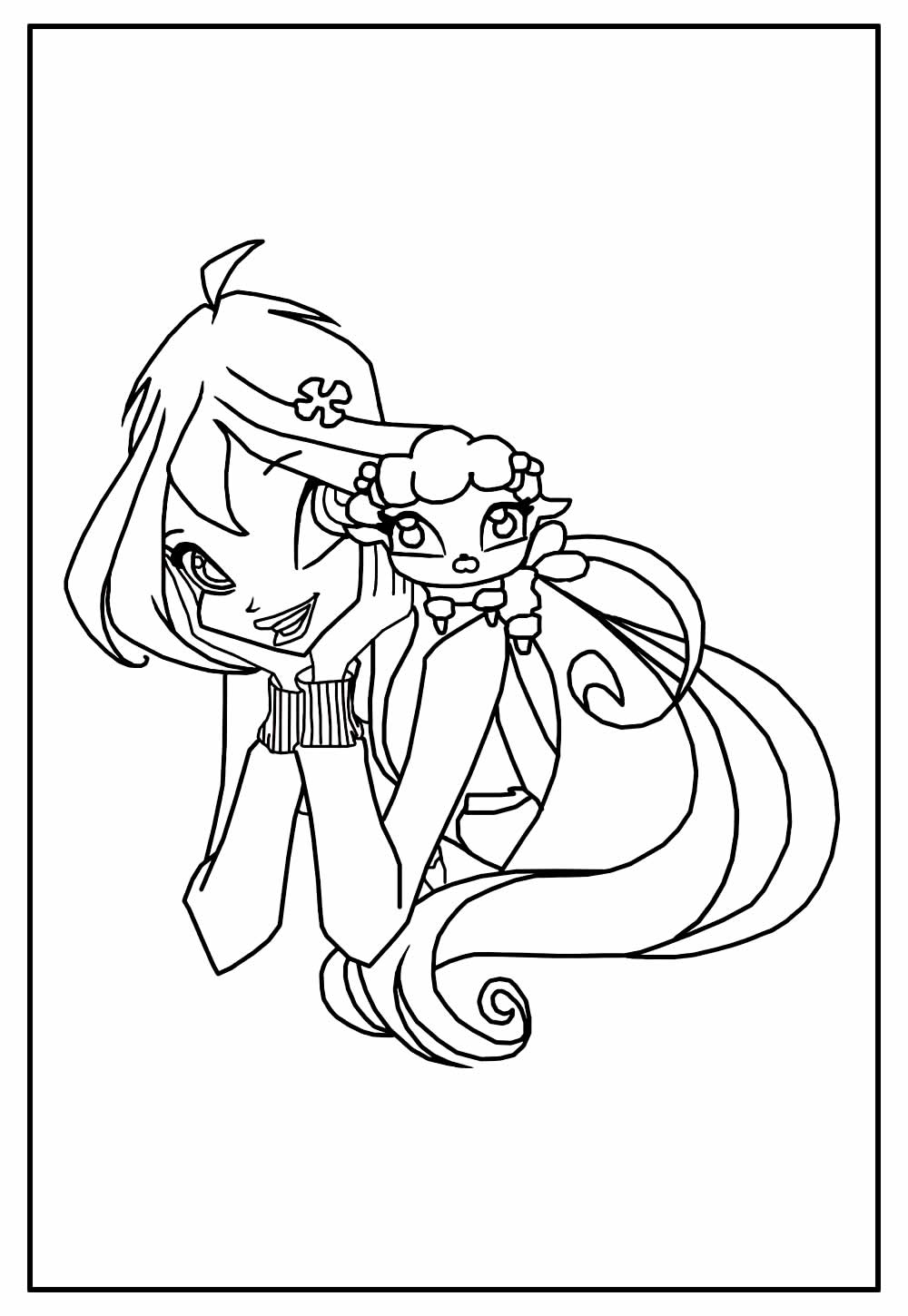 Desenho de Winx Club