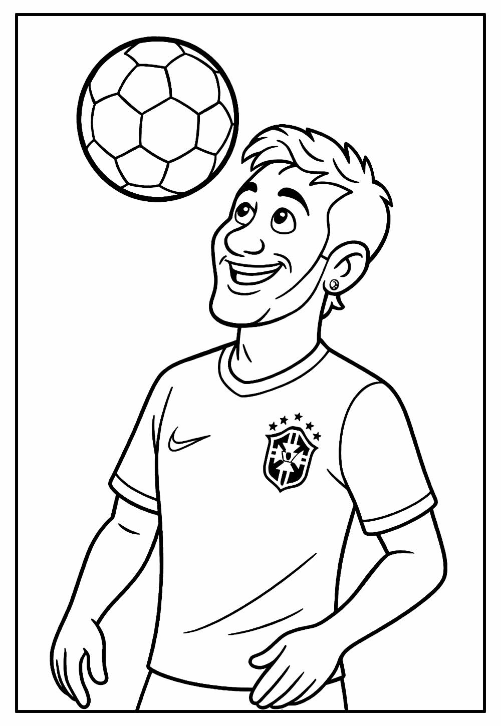 Desenho de Futebol