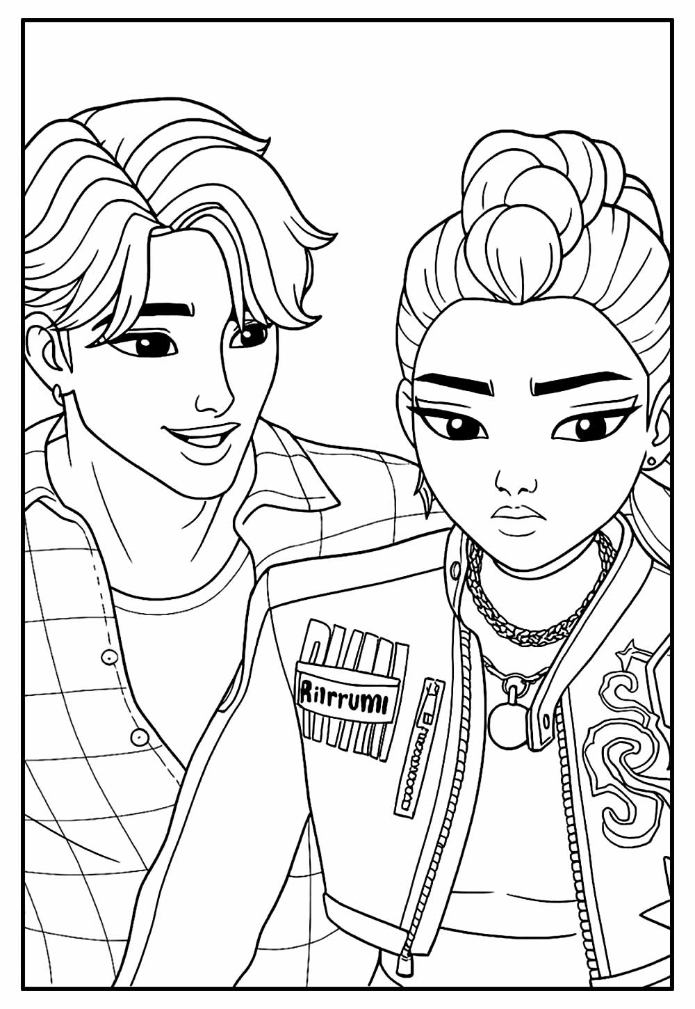 Desenho Saja Boys