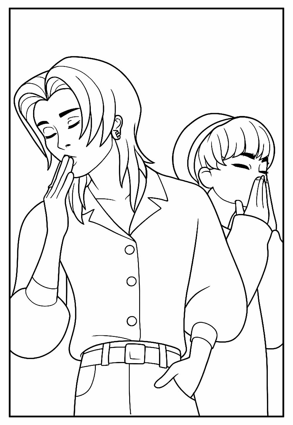 Desenho Saja Boys