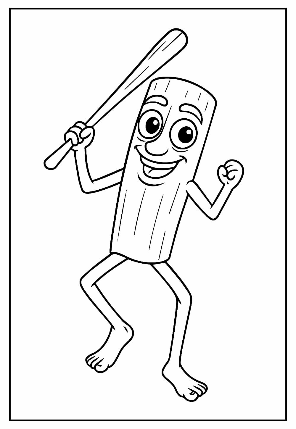 Desenho Tralalero Tralala - Porrete