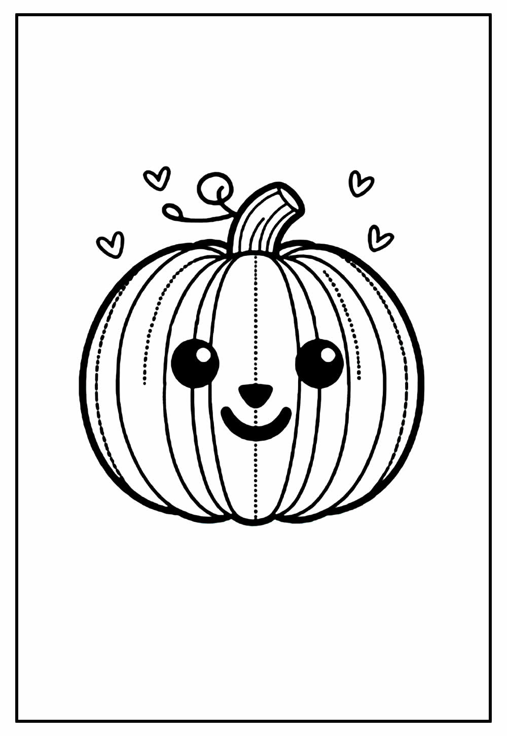 Desenho de Abóbora