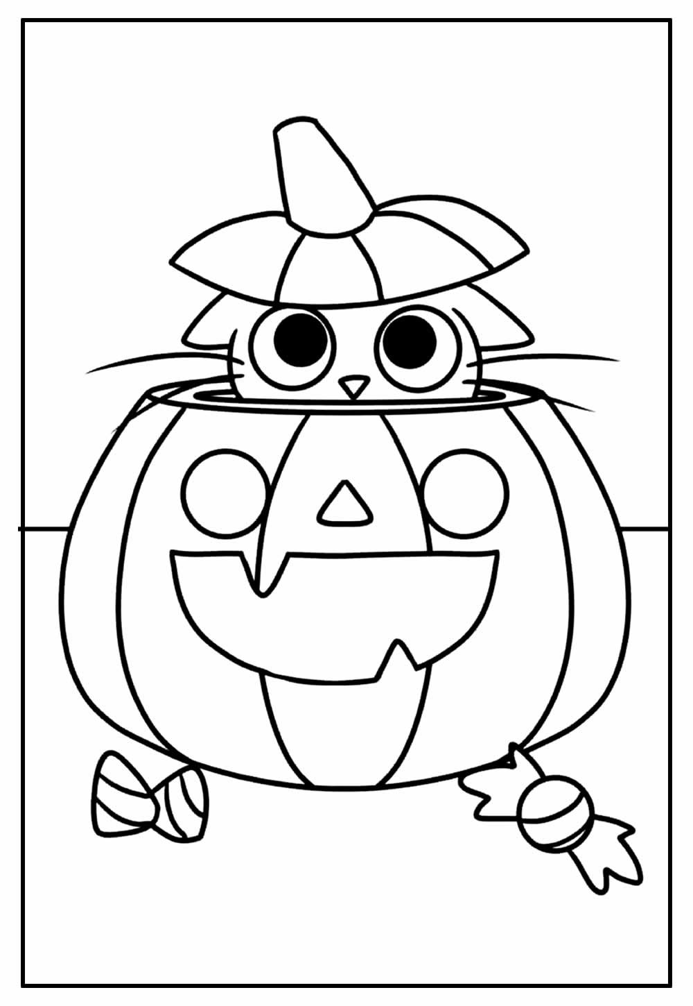 Desenho de Abóbora