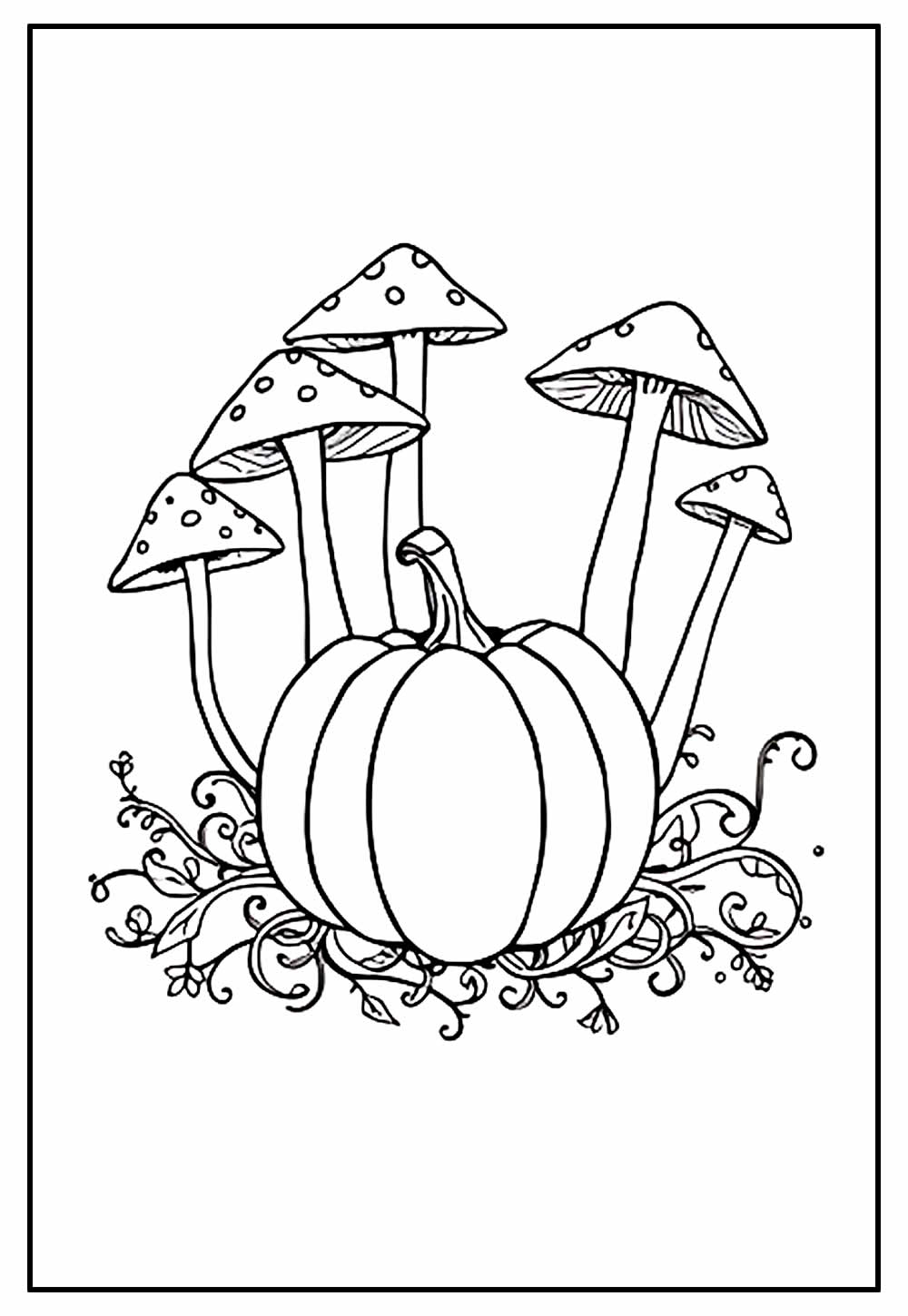 Desenho de Abóbora