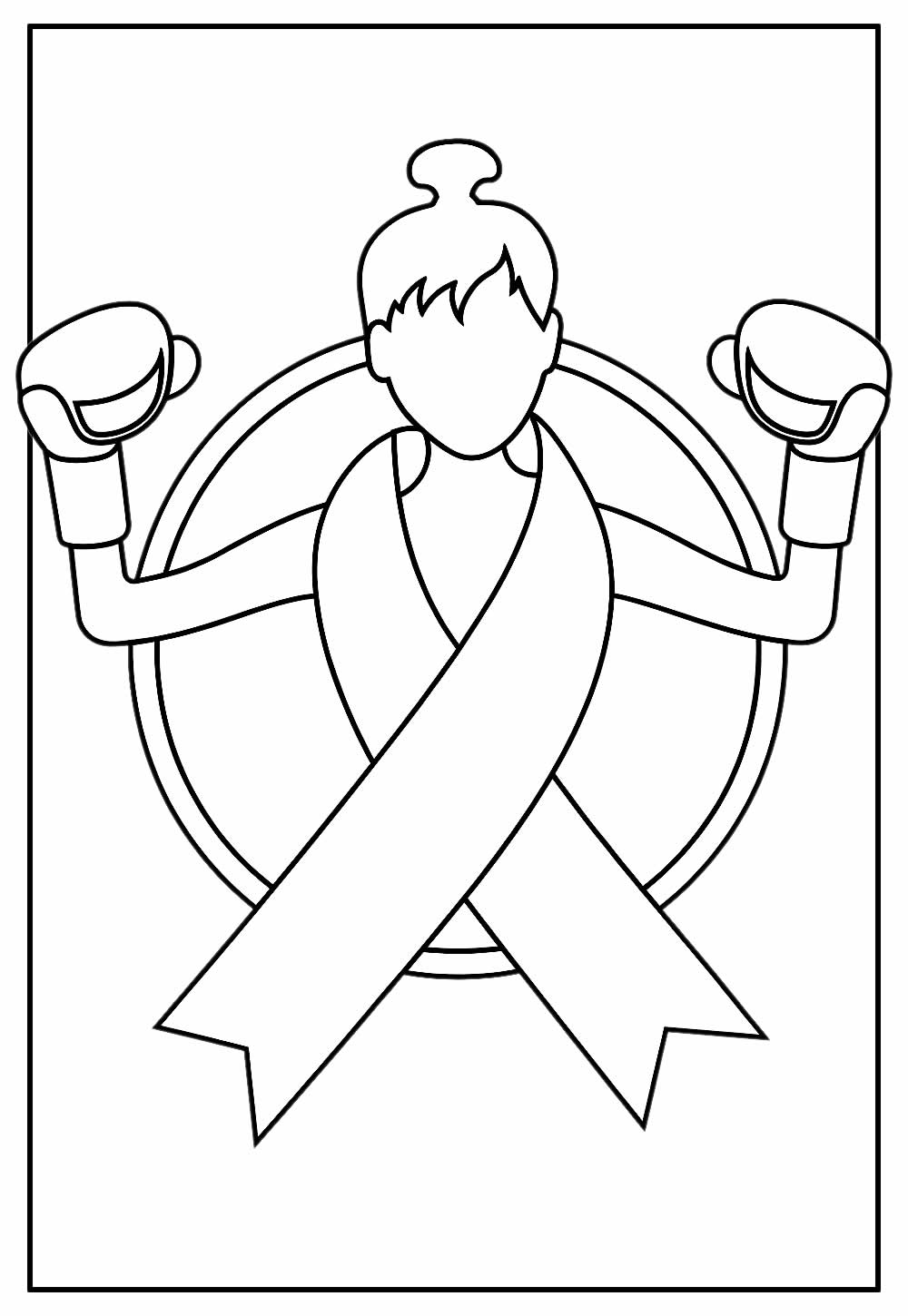 Desenho do Outubro Rosa