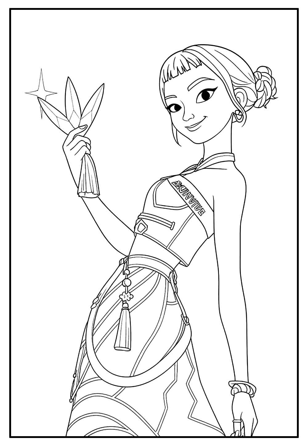 Desenho de Guerreiras do K-Pop