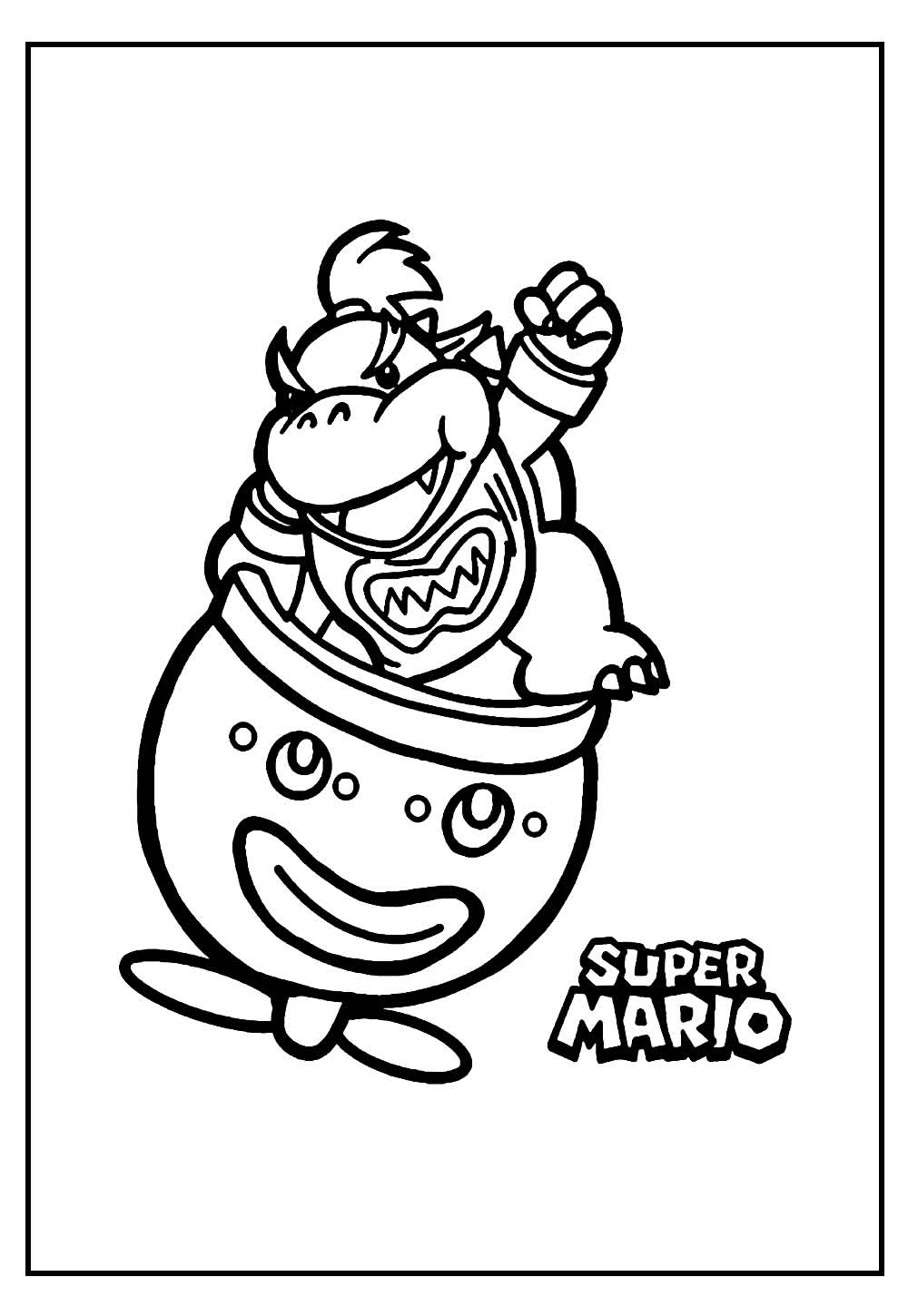 Desenho Bowser
