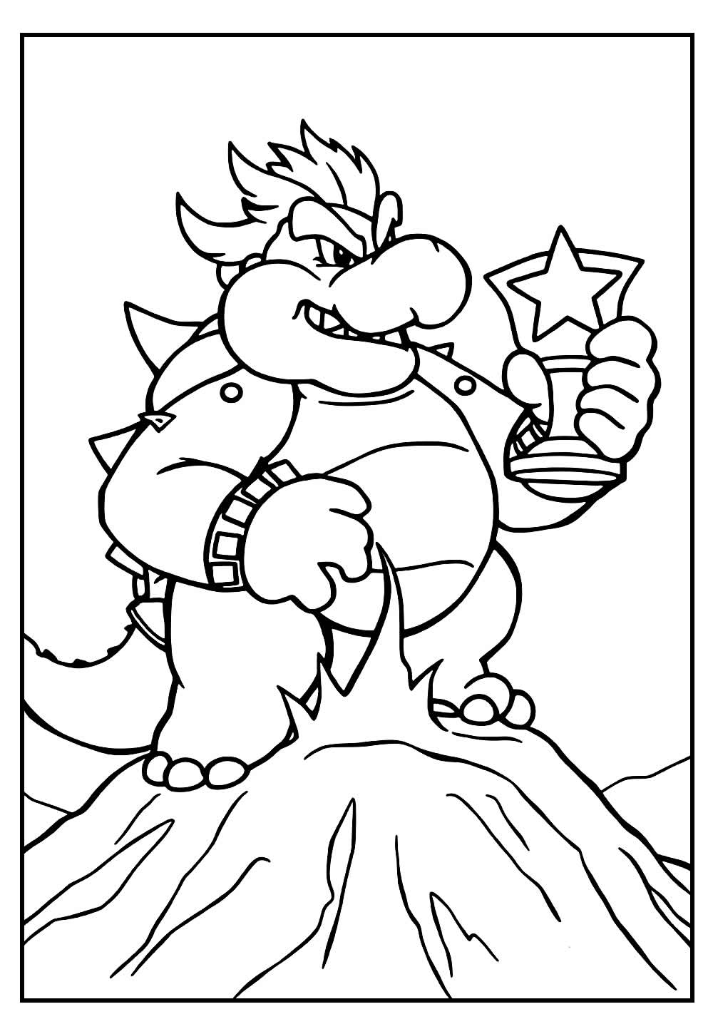 Desenho do Bowser