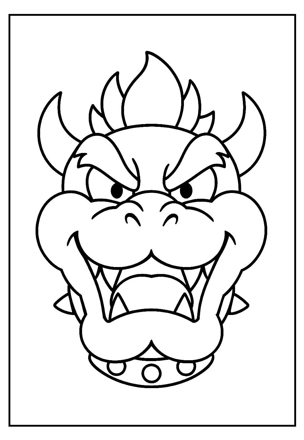 Desenho do Bowser