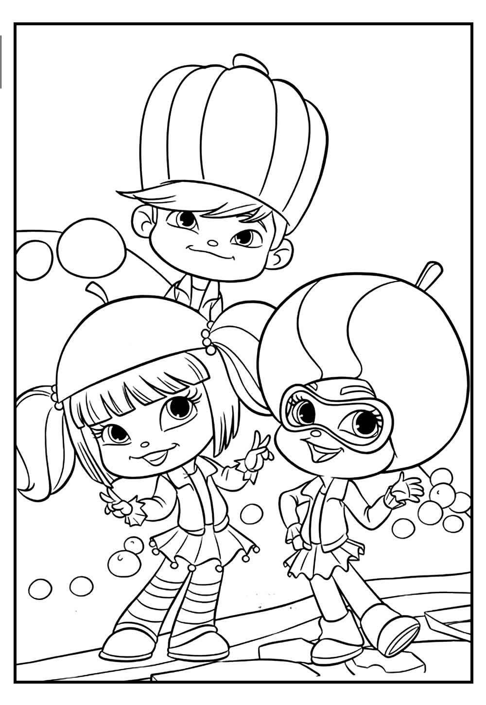 Desenho Corrida Doce