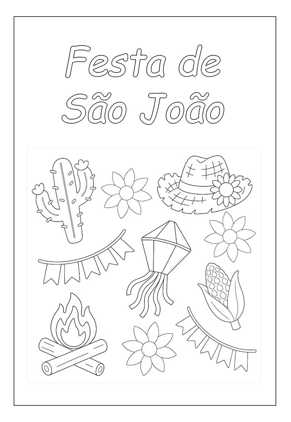 Desenho de São João