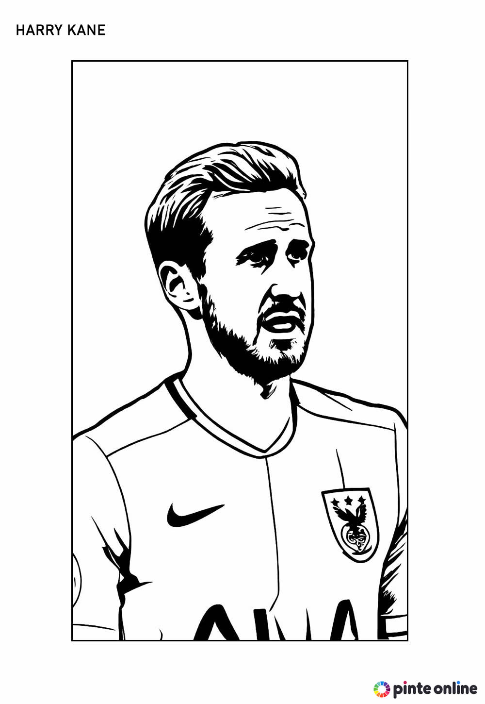 Desenho de Harry Kane